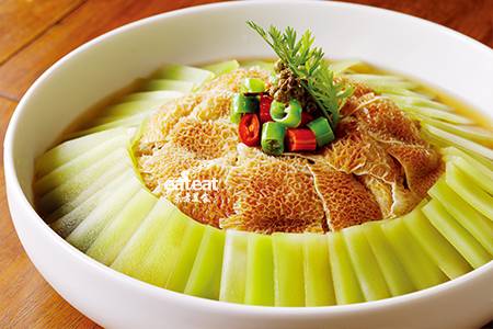 自制透味汁烧脆笋竹毛肚