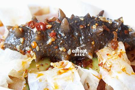 陕西特色面皮辽参