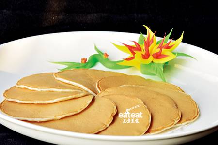 酥脆香浓的酒酿煎饼