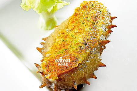 煎出来的薯蓉辽参