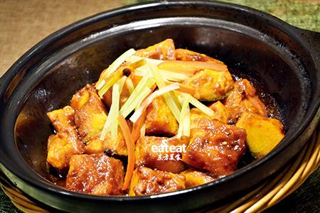 啫啫南瓜：加了万用酱香味扑鼻！