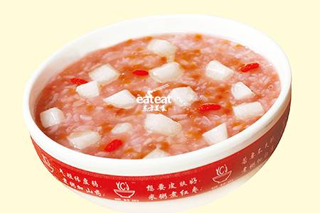 山楂雪梨冰粥