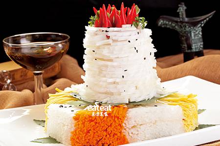 爽口拌菜：摆档20厘米高