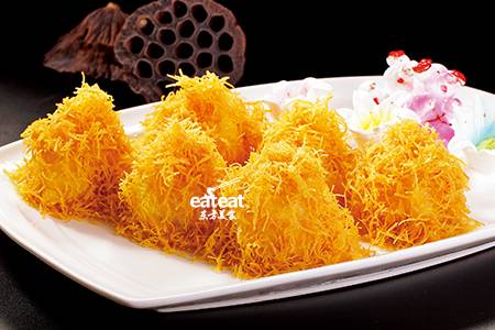 金丝蕉球：香炸糊比例很关键！