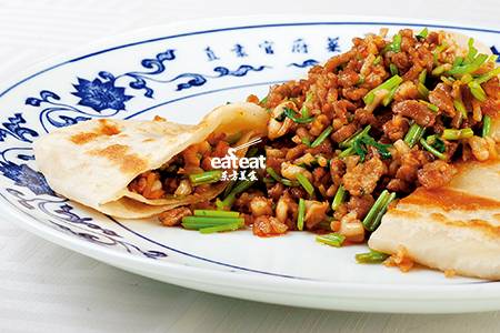 辣味牛肉炒鱿鱼：2种虾酱来调味！