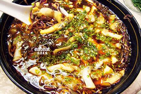 汤拌小人仙：用6464复合味汁调味！