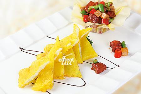 飘香肉眼拼花枝