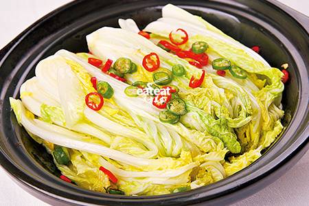 干烤娃娃菜：过油脱水有滋有味！