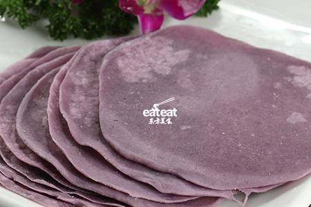 紫薯薄饼：烤鸭饼大变身！