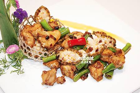 香辣鸡翅鲍鱼仔