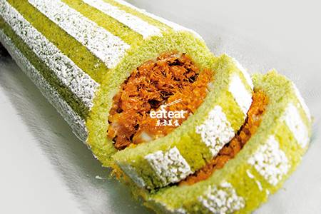 抹茶沙拉蛋花酥