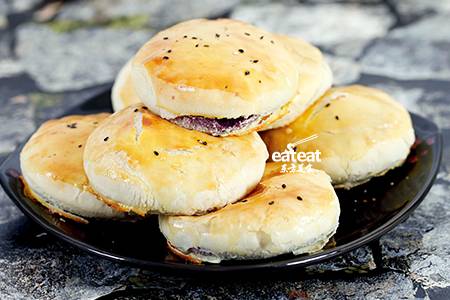 养生紫薯饼:皮薄酥脆!