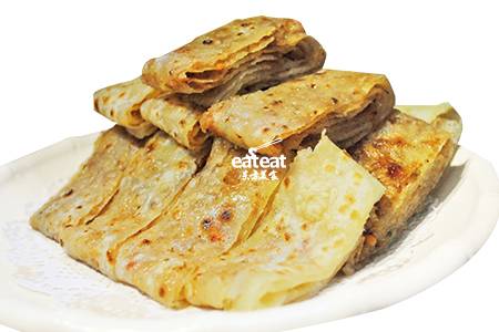 羊油饼：熟馅烤制色泽金黄！