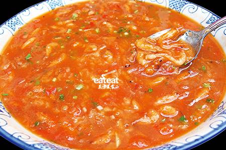 婆婆酸辣小虾汤