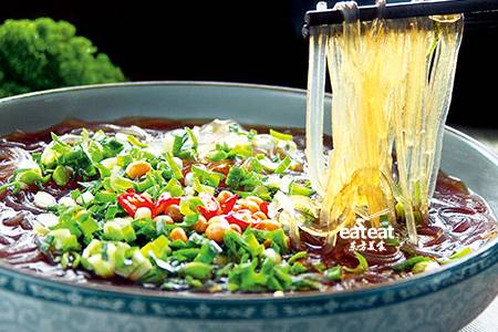 鲜辣爽滑的川式水晶粉！