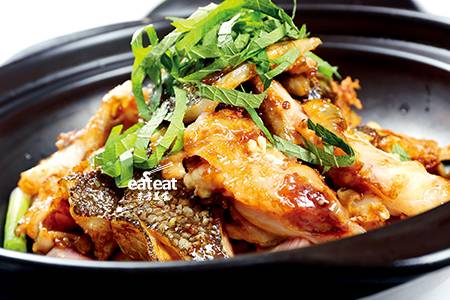 沙窝焗深海鳕鱼头