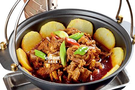 吊锅土焖羊羔肉