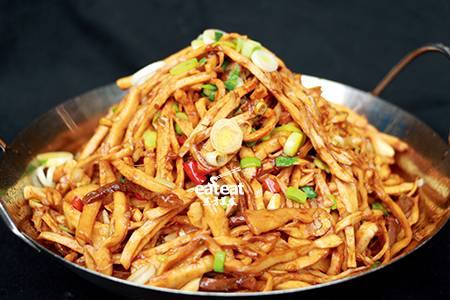 干锅大别山野笋丝