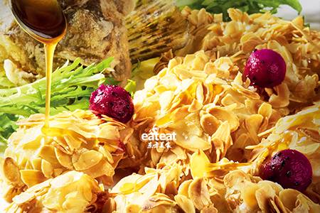 杏香鳜鱼：配金桔油口感更佳！