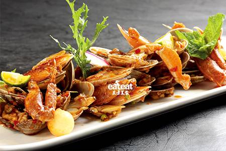 海派搭档：花蛤配蟹醉腌两味儿！