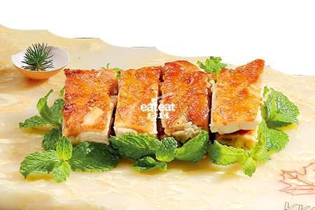 薄荷小煎走地鸡：沙姜提味！