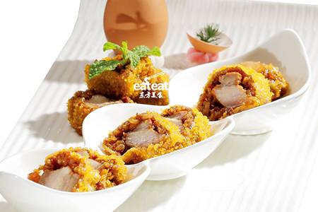 酥皮香橙粉蒸肉