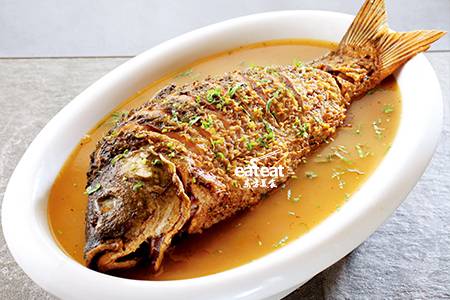 220℃10秒炸制黄河大鲤鱼！