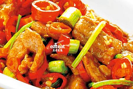 小炒鲜辣黄牛肉