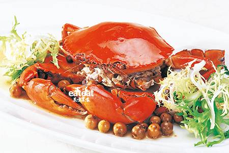 相思籽蒸肉蟹