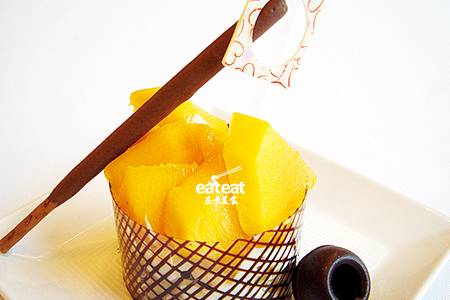 泰国芒果色拉：奶油调味奇妙酱！