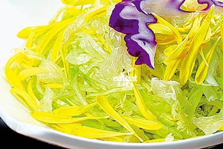 养颜拌菊花冷菜