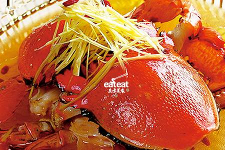 醇香鸡油老虎蟹