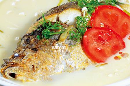 大汤黄鱼：细嫩鲜美雪菜味儿！