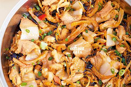 铜盘三宝蒸花腩