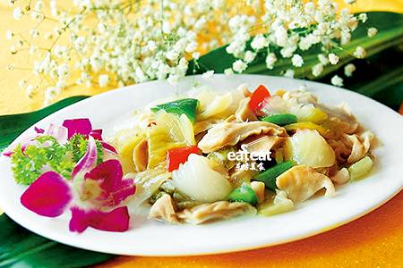 酸菜肚片：肚片做成酸汤味！