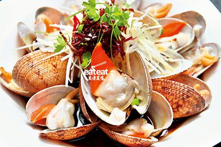 油淋芒果贝：70℃-80℃焯水最嫩！