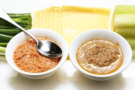 虾子蟹黄酱煎饼