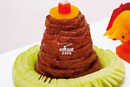 宝塔牛肉：特制料油滋汁飘香！