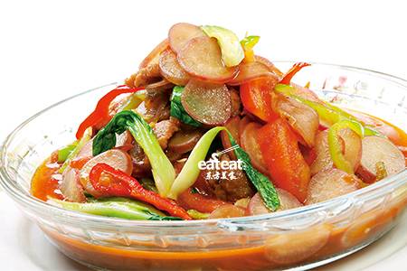 小萝卜炒牛肉：成本3元毛利70%！