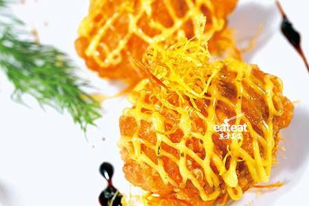 蛋黄酱酿凤翼：蛋黄酱添美味！