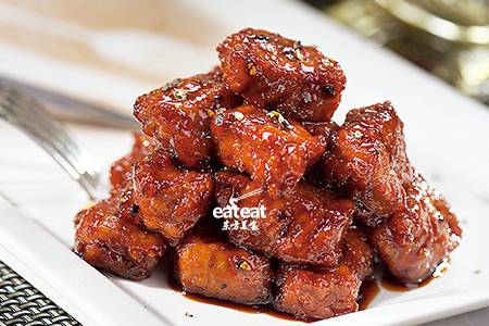 粤式牛肉粒：六成熟口感不一般！