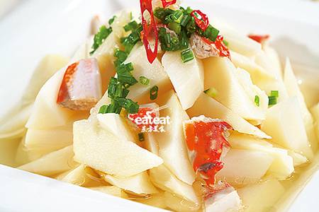 鲜笋蟹糊：沙锅煮笋不变色！