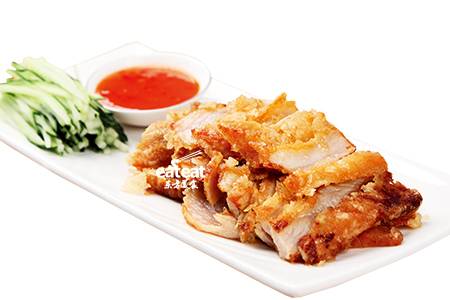 脆皮蒜香肉：借鉴蒜香鸡翅！