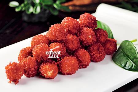 芋香荔枝球：香甜可口外酥里嫩！