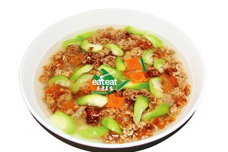 海蜇花八梭瓜汤