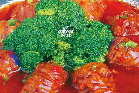 铁板鹅肝酱鲜辣茄子