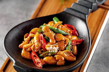 风味爆肥肠：风味酱好入味！