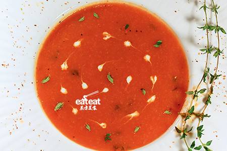 意式番茄菇菌汤 