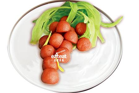 蜜汁苦瓜配雪梨