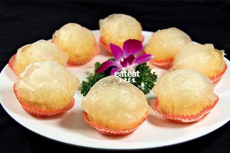 泡泡油糕：蒸面搓油上下颠!